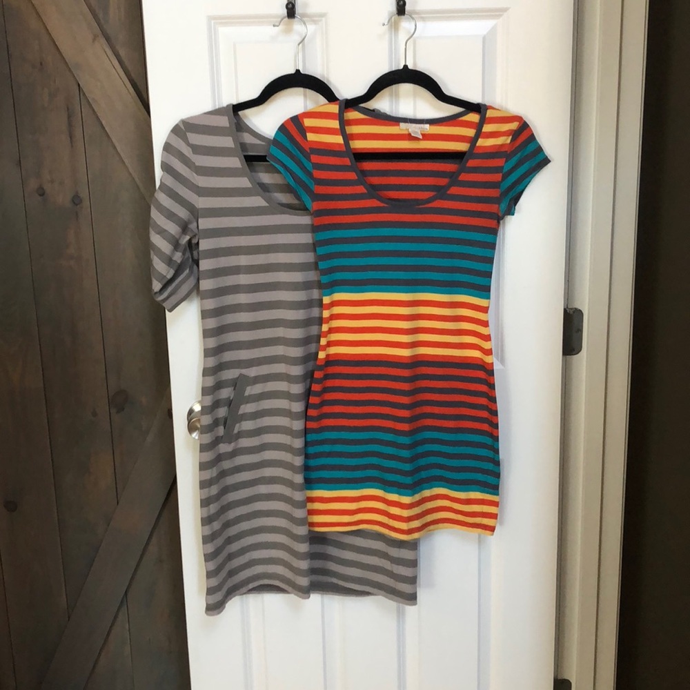 Striped dresses size small
